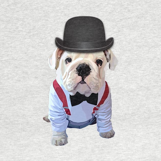 Bulldog Hat by thedailysoe